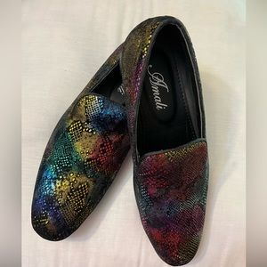 Amali Mermaid Scales Colorful Loafers